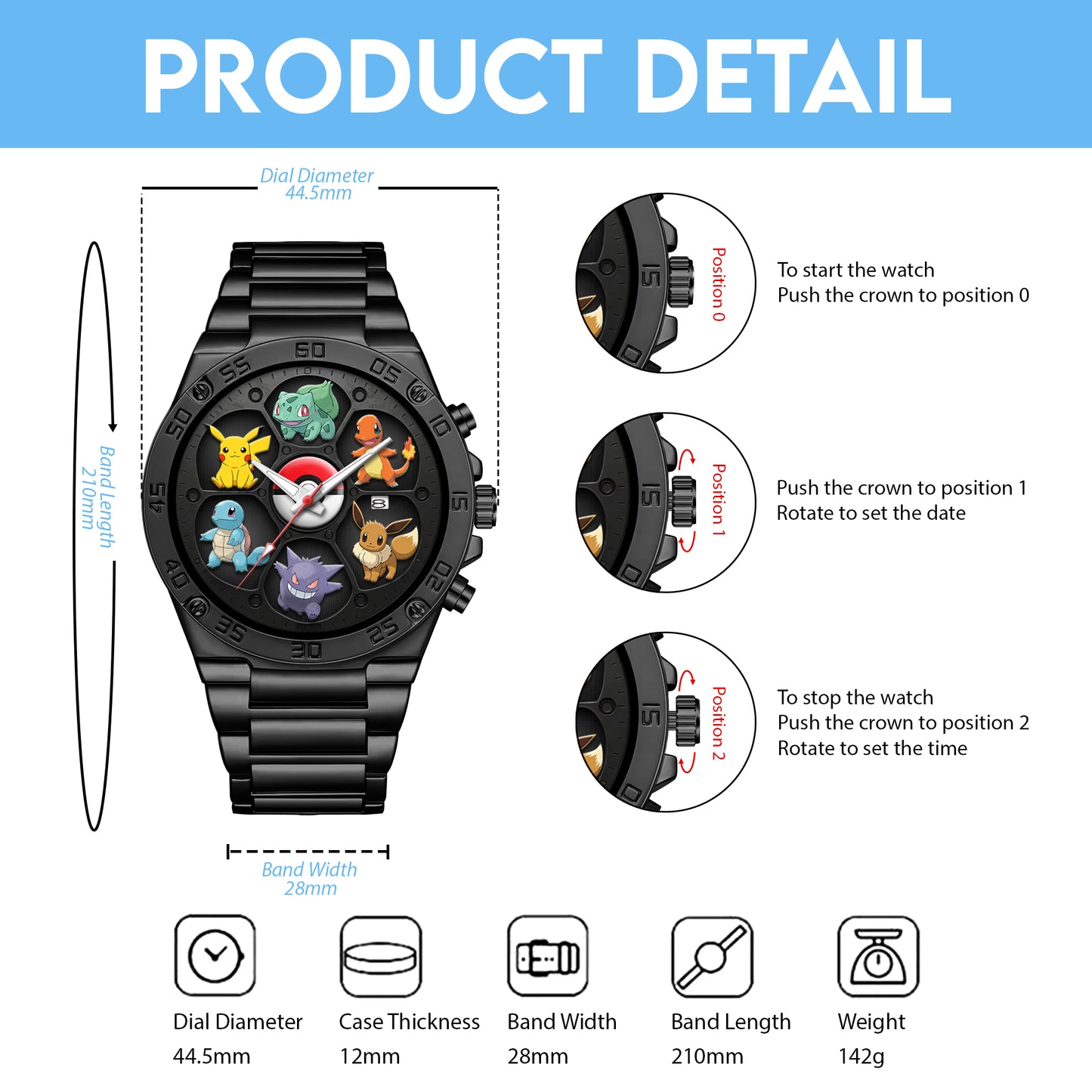 L1 PKM Master Timepiece Limited Edition Watch
