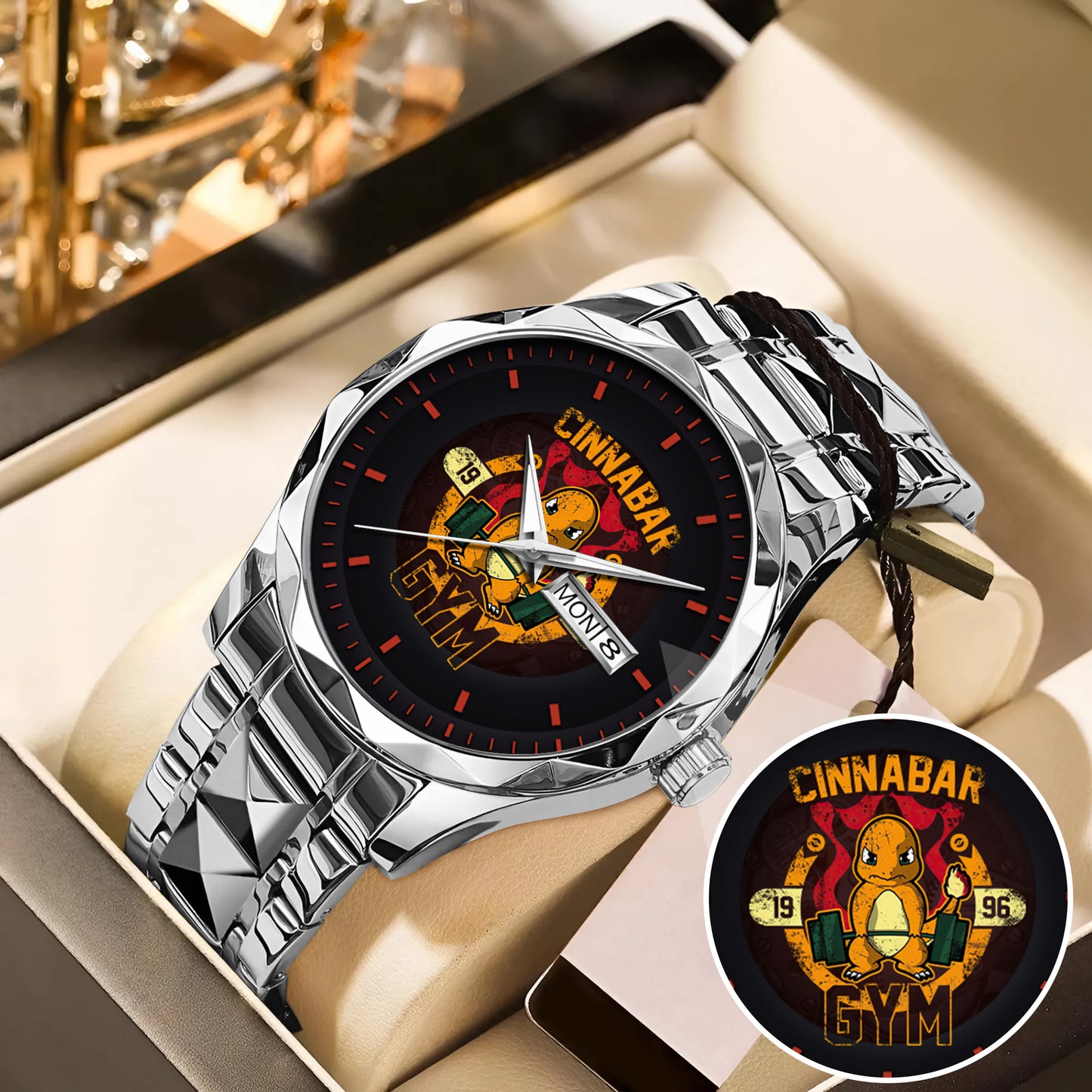 PKM Charmander Cinnabar Gym Limited Edition Watch