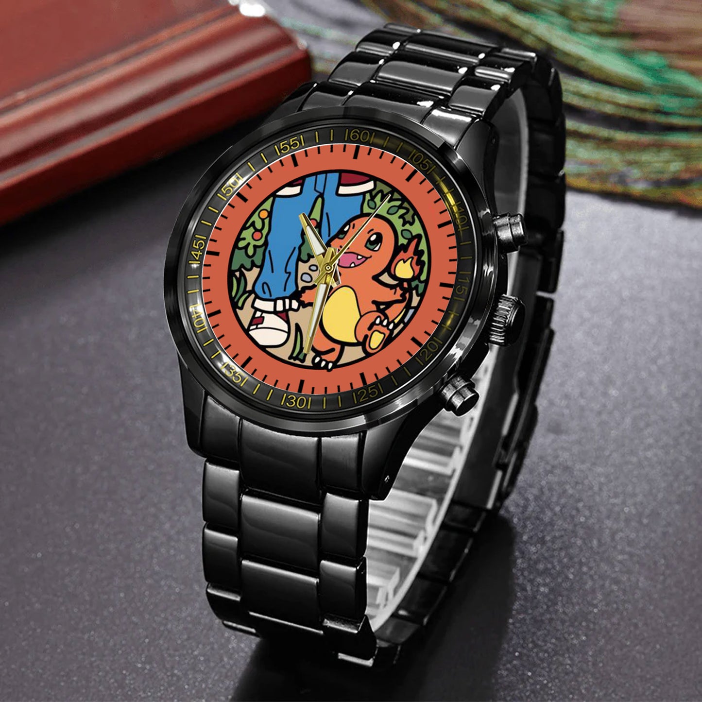 PKM Charmander Fire Edition Stainless Steel Watch