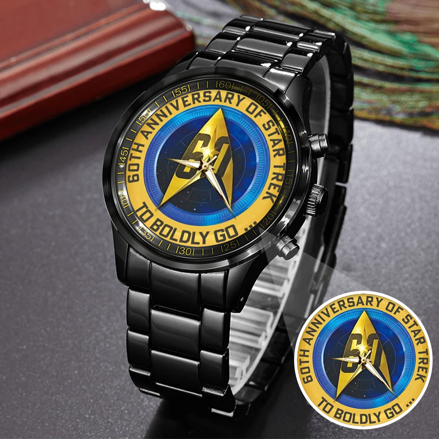 Star Trek 60th Anniversary Stainless Steel Watch