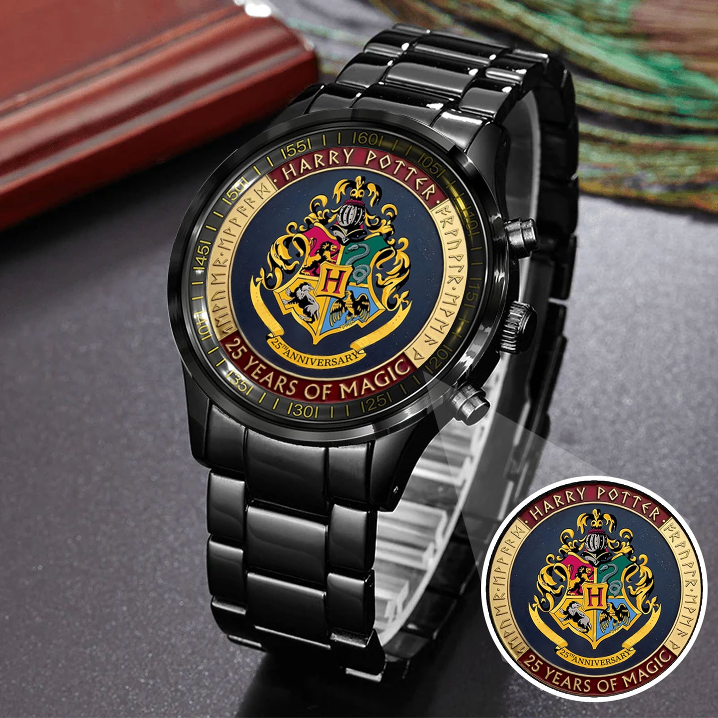 Harry Potter 25th Anniversary Stainless Steel Watch