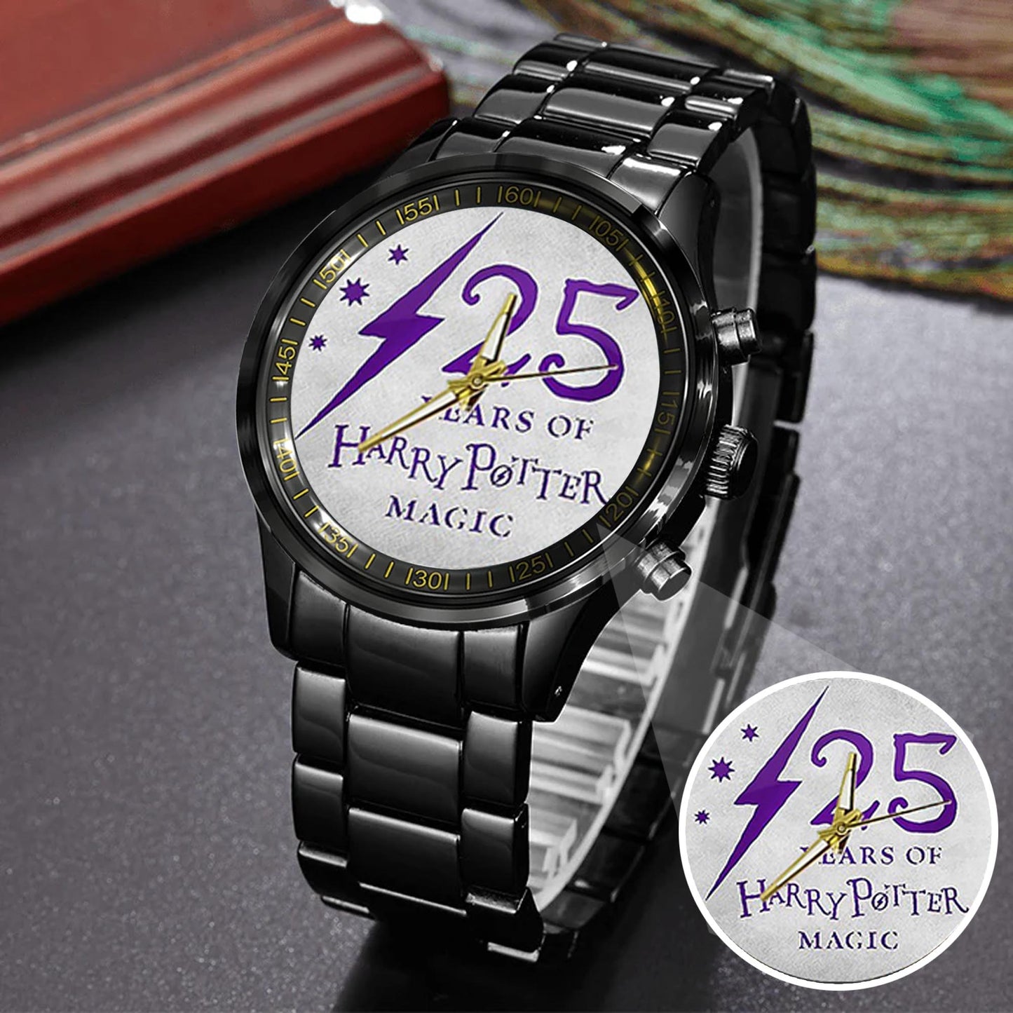 Harry Potter 25th Anniversary Stainless Steel Watch