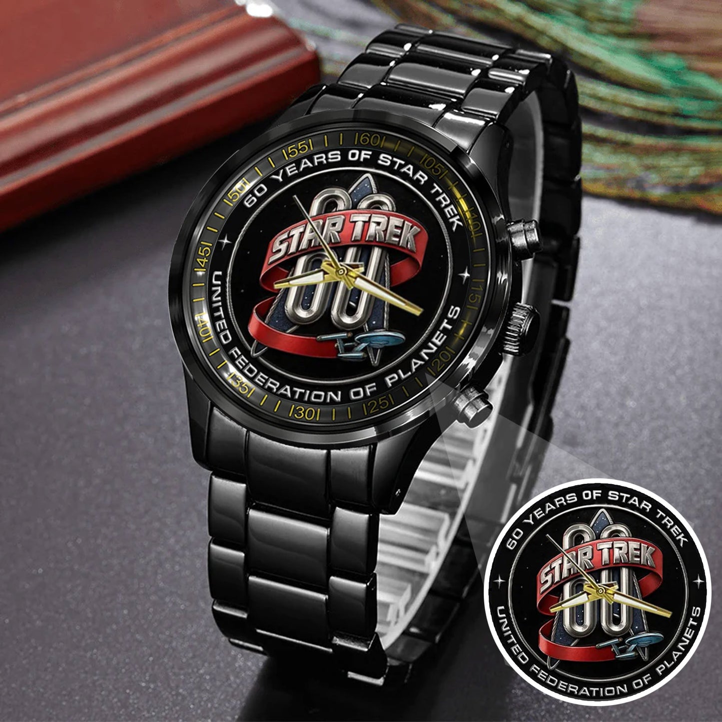 Star Trek 60th Anniversary Stainless Steel Watch