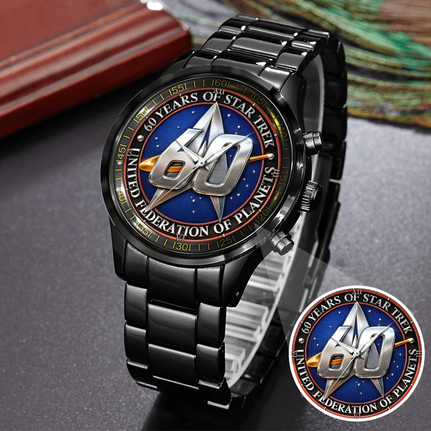 Star Trek 60th Anniversary Stainless Steel Watch