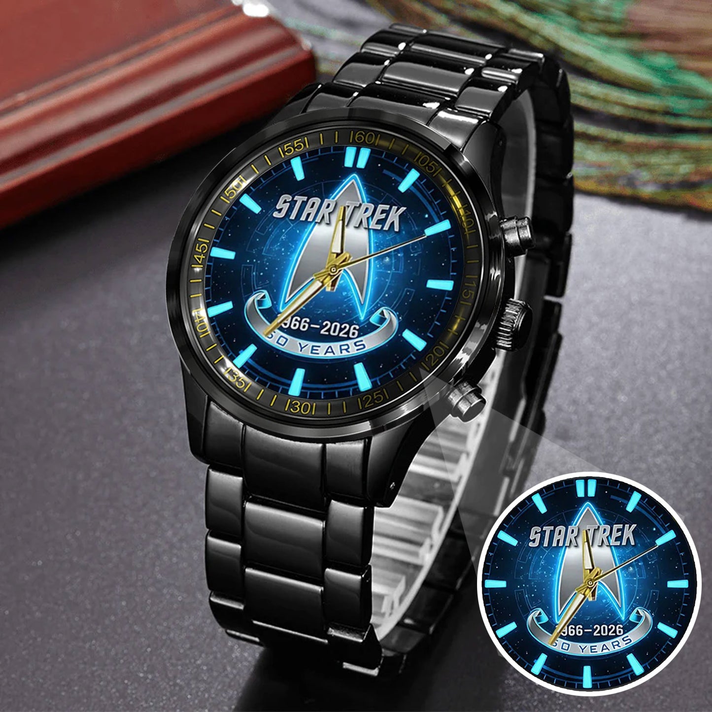 Star Trek 60th Anniversary Stainless Steel Watch