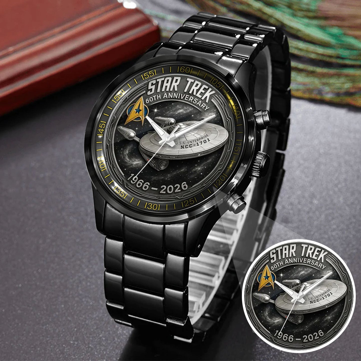 Star Trek 60th Anniversary Stainless Steel Watch
