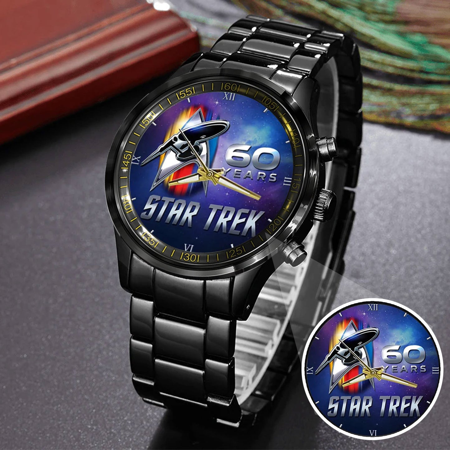 Star Trek 60th Anniversary Stainless Steel Watch