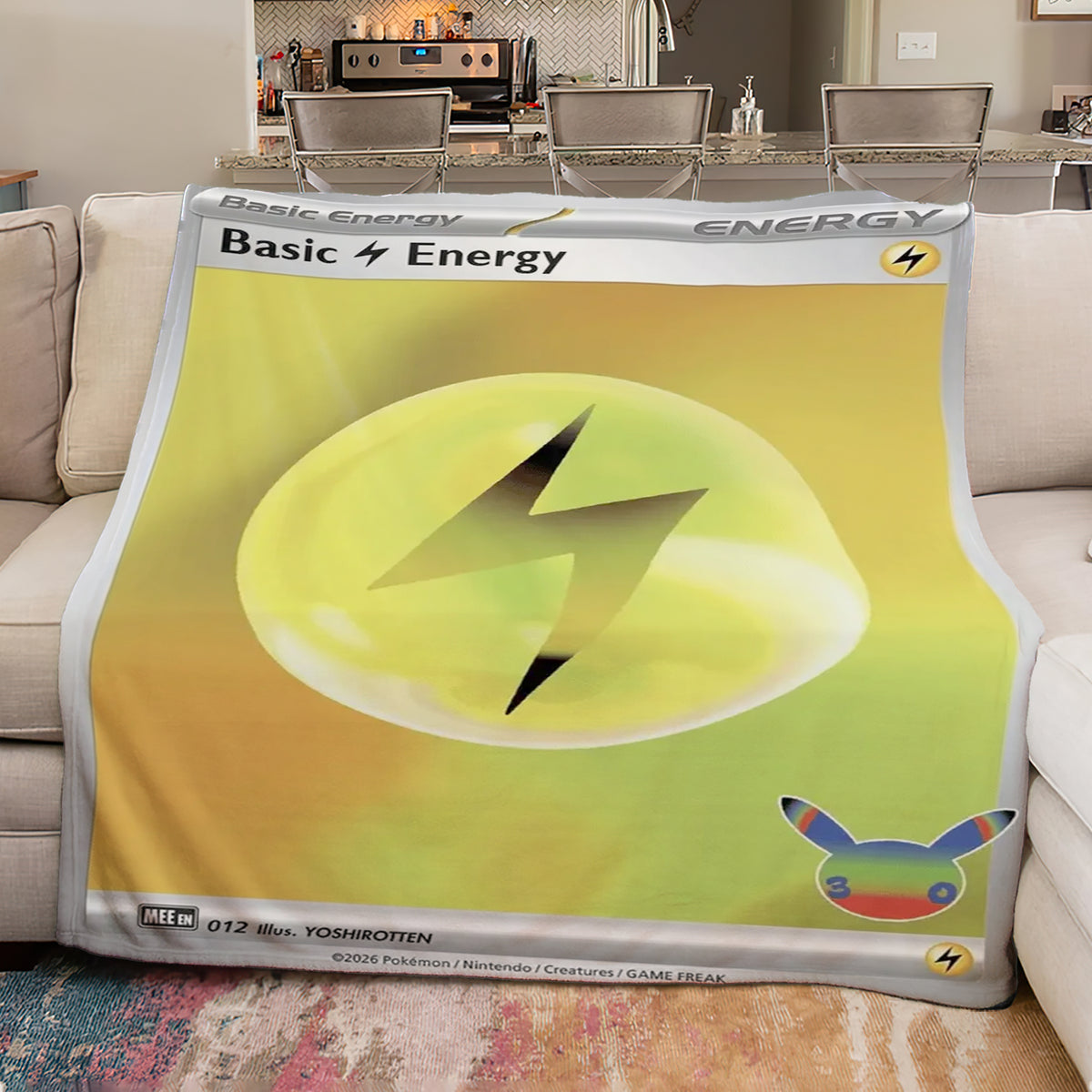 PKM Basic Energy 30th Anniversary Custom Fleece Blanket