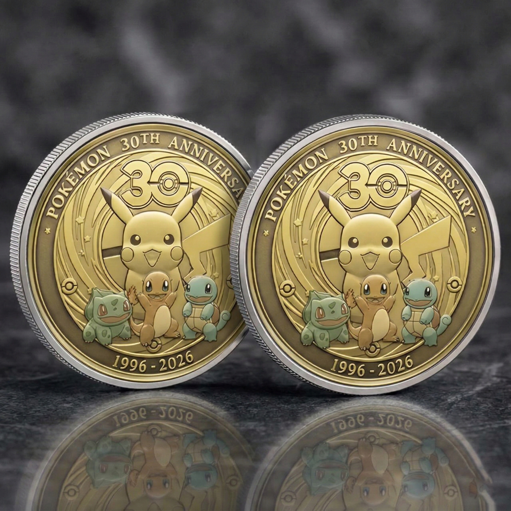Pokémon 30th Anniversary Printed Commemorative Coin – The Waypros