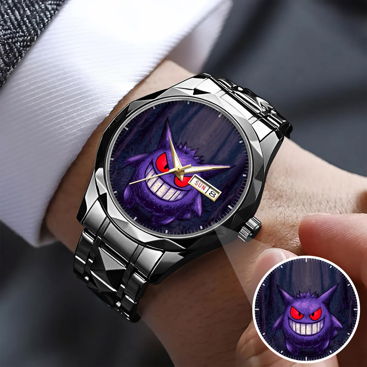 Personalized PKM Gengar Master Timepiece Limited Edition Watch