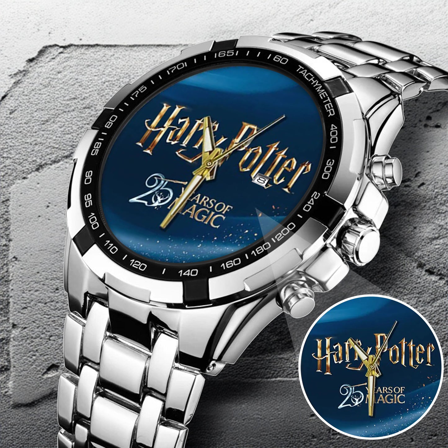 Harry Potter 25th Anniversary Stainless Steel Watch