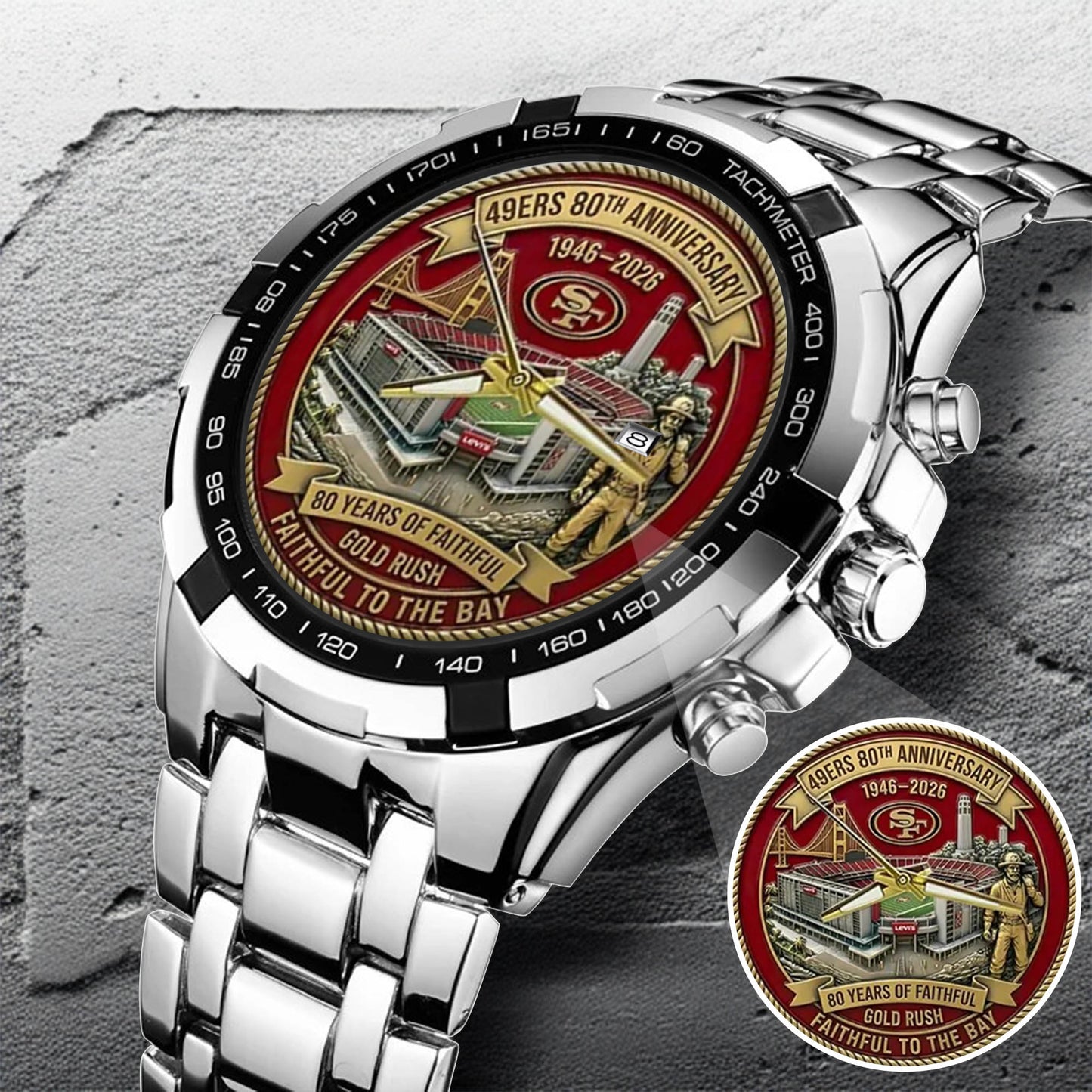 San Francisco 49ers 80th Anniversary Watch