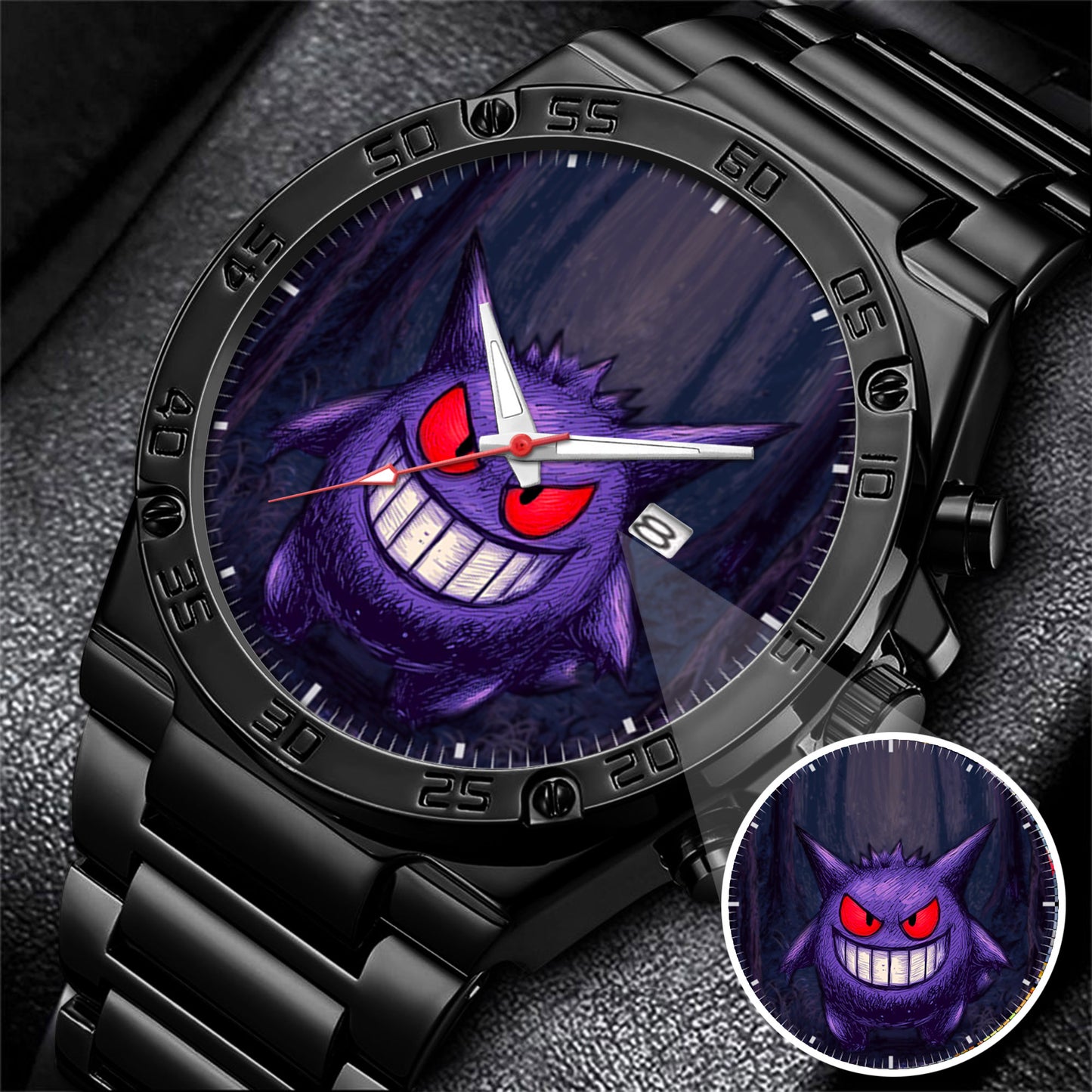 Personalized PKM Gengar Master Timepiece Limited Edition Watch