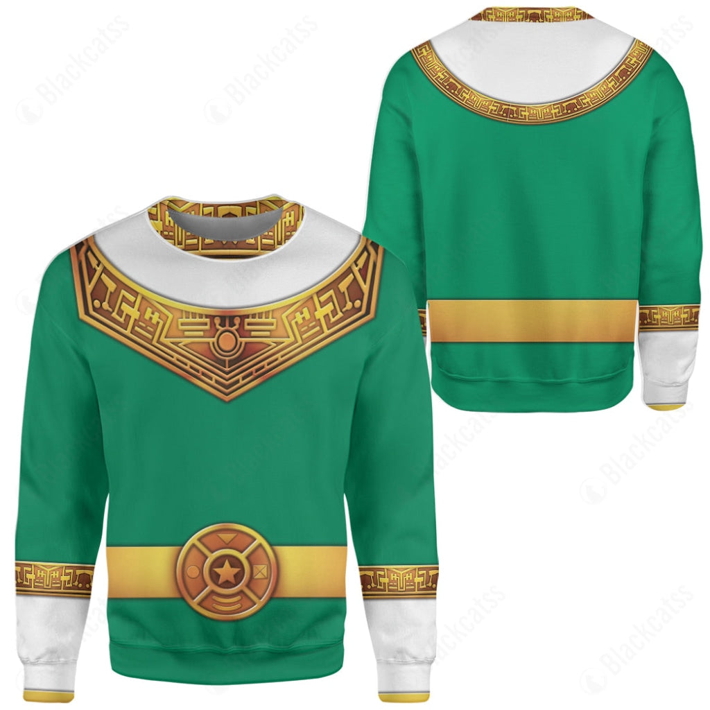 Green Power Rangers Zeo Custom Sweatshirt