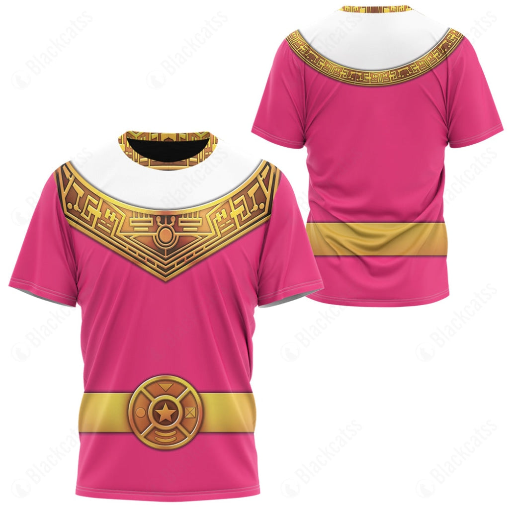 Pink Power Rangers Zeo Custom T-Shirt