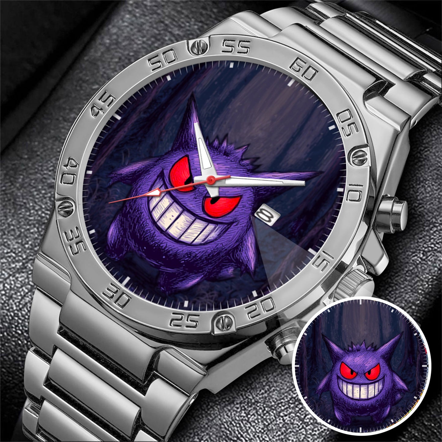 Personalized PKM Gengar Master Timepiece Limited Edition Watch