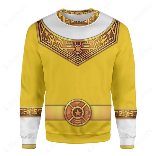 Yellow Power Rangers Zeo Custom Sweatshirt
