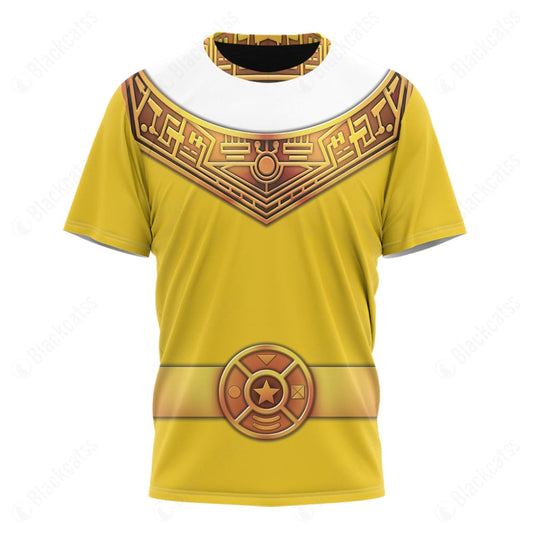 Yellow Power Rangers Zeo Custom T-Shirt