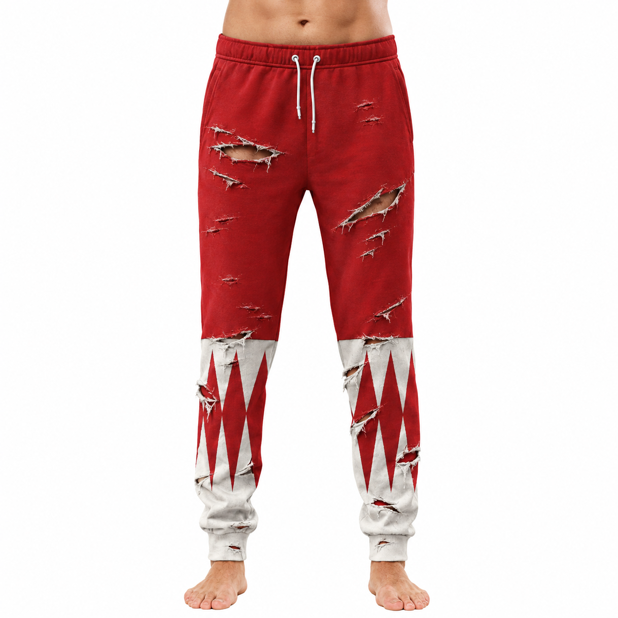 Mighty Morphin Power Rangers Six-Pack Abs T-Shirt Sweatshirt Hoodie Sweatpants