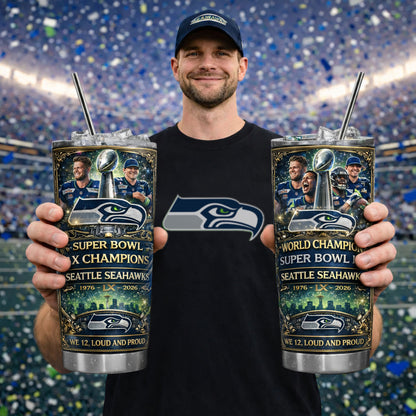 2026 Seahawkss Super Bowl World Champions Shirt Tumbler