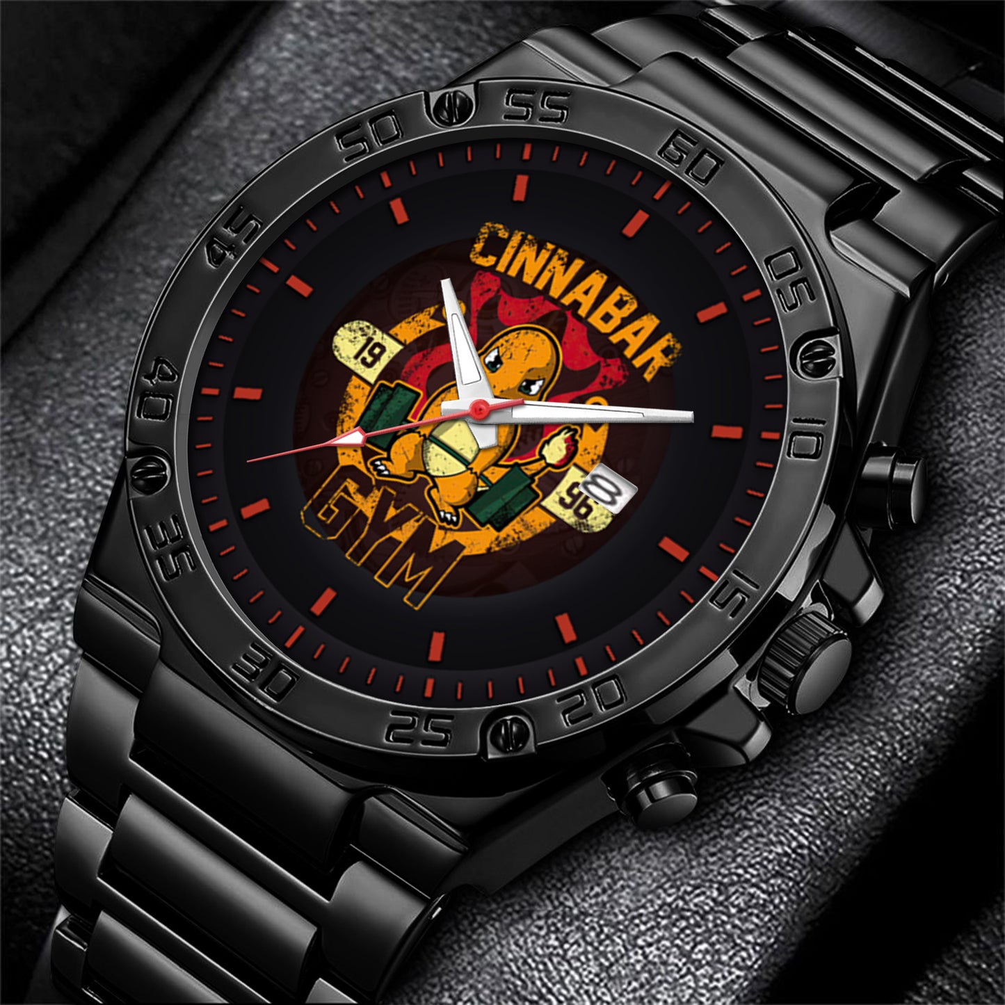 PKM Charmander Cinnabar Gym Limited Edition Watch