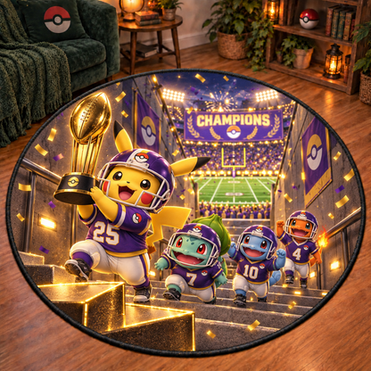 PKM Champion Celebration Custom Floor Mat