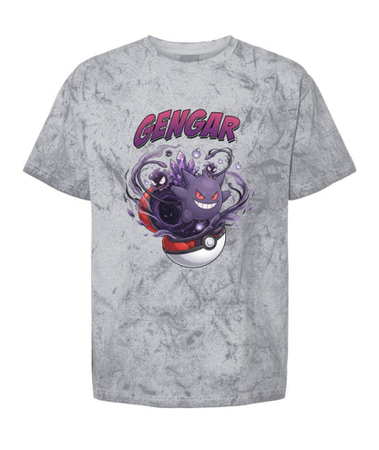 PKM Gengar Printed Graphic Sweatshirt T-Shirt