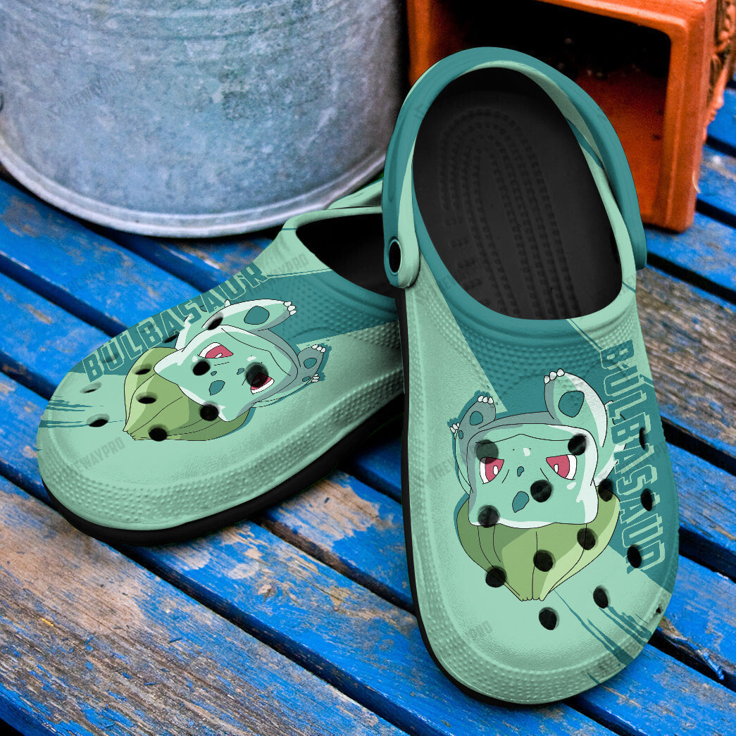 Bulbasaur Custom Classic Clogs