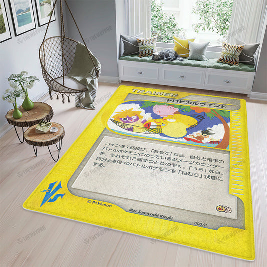 Anime Pkm Tropical Mega Battle Custom Rug / Small/(36X60) Bl0404229