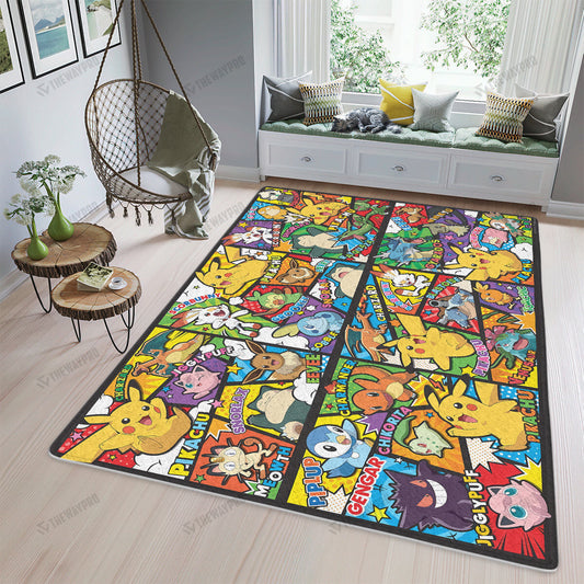 Anime Pkm Custom Rug / Small/(36X60) Bl1204226