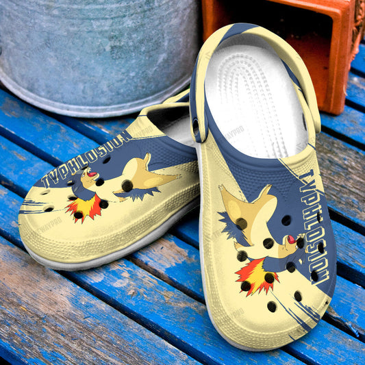 Typhlosion Custom Classic Clogs