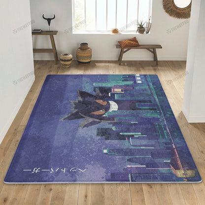 Anime Pkm Gengar City Custom Rug Bt13042206