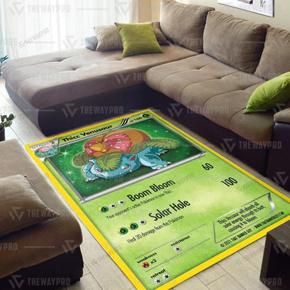 Anime Pkm Thicc Venusaur Custom Rug