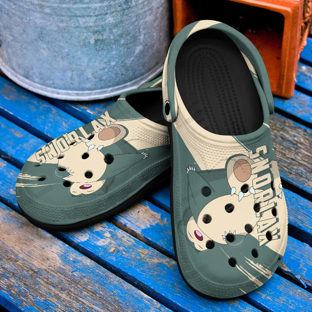 Snorlax Custom Classic Clogs
