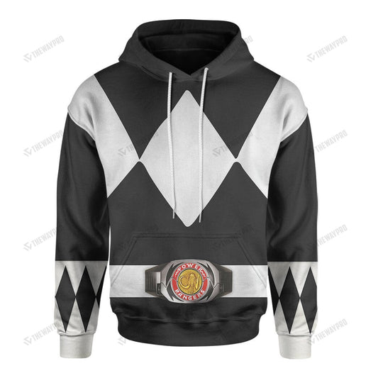 Movie Mighty Morphin Black Power Rangers Custom Hoodie