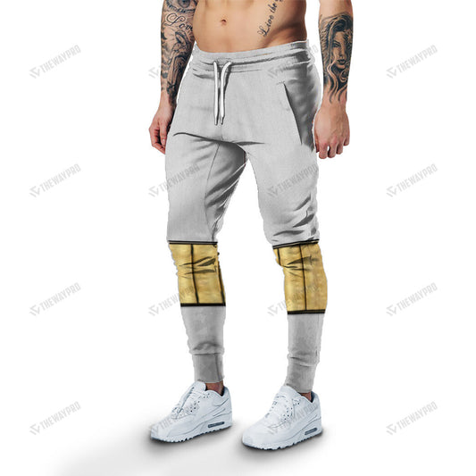 Mighty Morphin White Power Rangers Custom Sweatpants