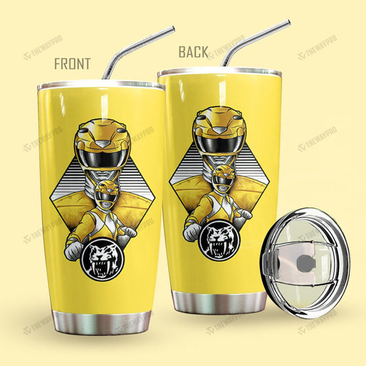 Mighty Morphin Power Rangers Yellow Ranger Tumbler