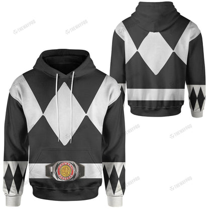 Movie Mighty Morphin Black Power Rangers Custom Hoodie