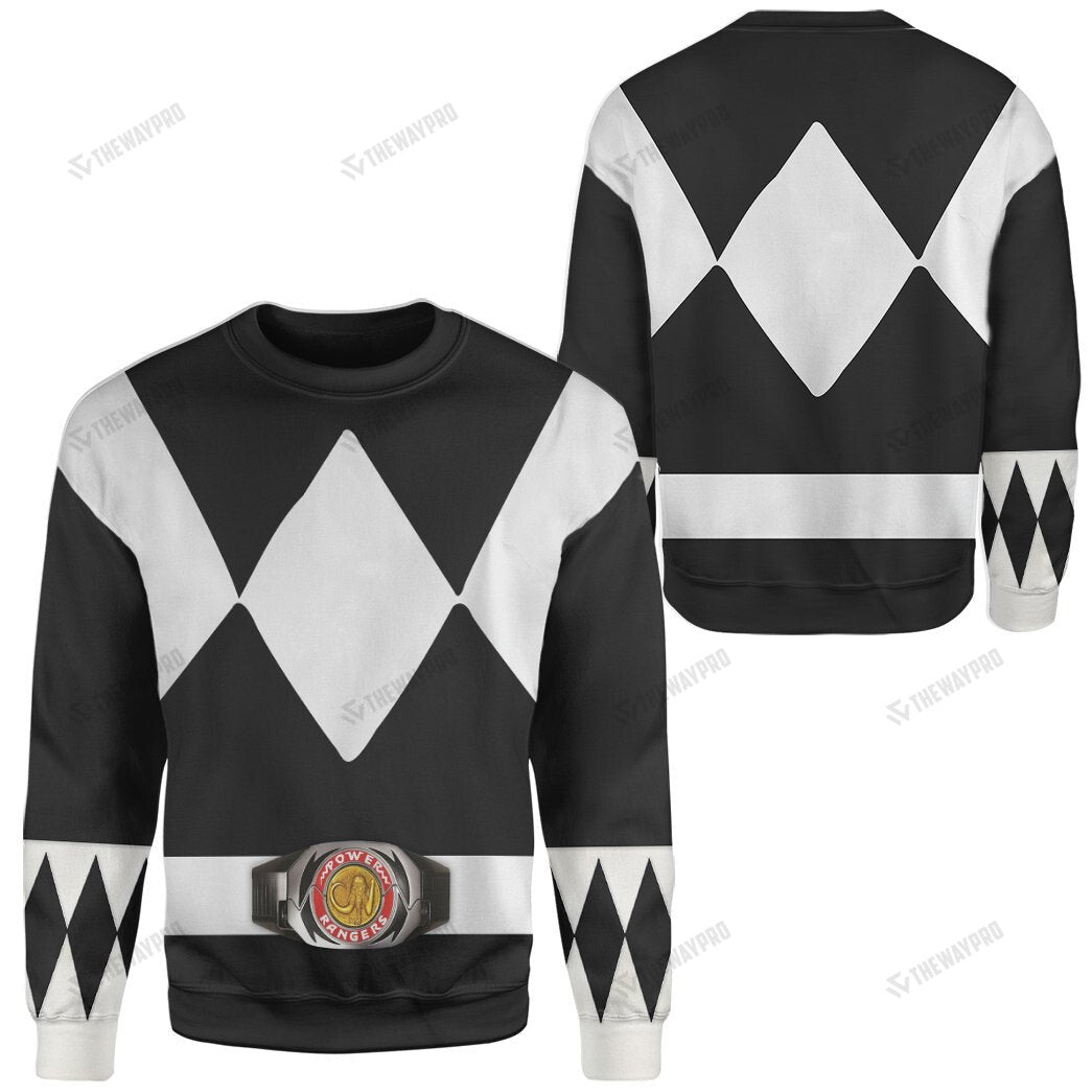 Movie Mighty Morphin Black Power Rangers Custom Sweatshirt
