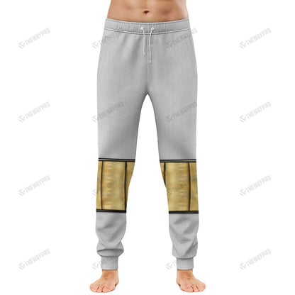 Mighty Morphin White Power Rangers Custom Sweatpants