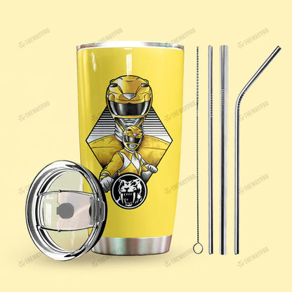 Mighty Morphin Power Rangers Yellow Ranger Tumbler