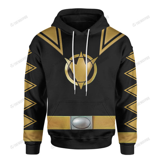Dino Thunder Black Power Rangers Custom Hoodie