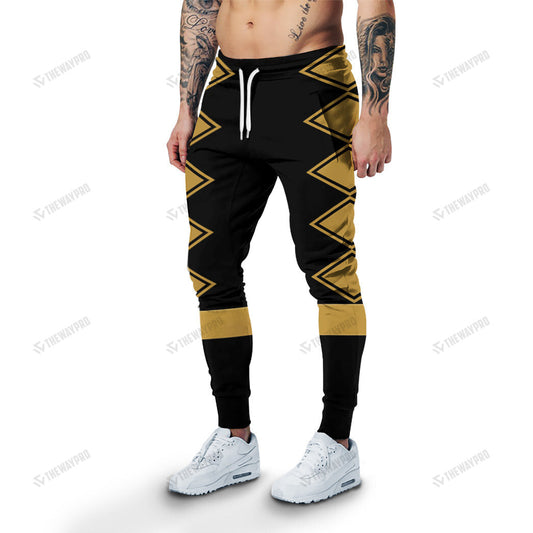 Dino Thunder Black Power Rangers Custom Sweatpants