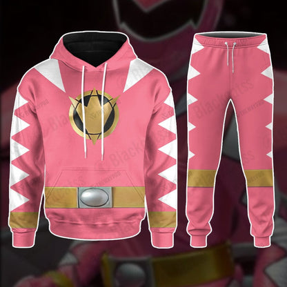 Dino Thunder Pink Power Rangers Custom Hoodie