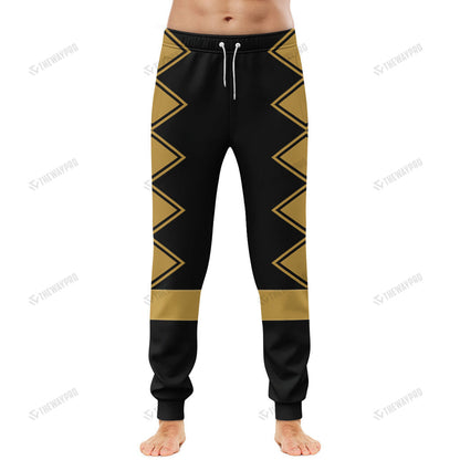 Dino Thunder Black Power Rangers Custom Sweatpants