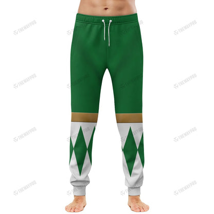 Mighty Morphin Green Power Rangers Custom Sweatpants