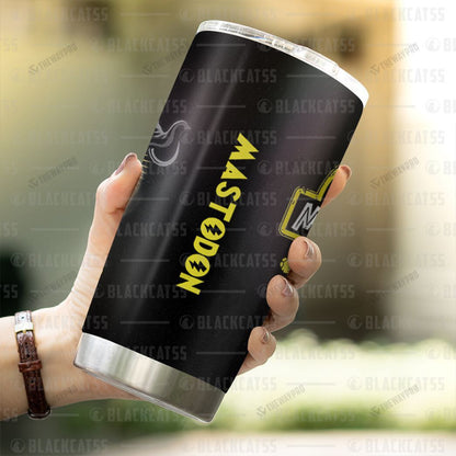 Power Rangers Mighty Morphin Mastodon Custom Name Tumbler