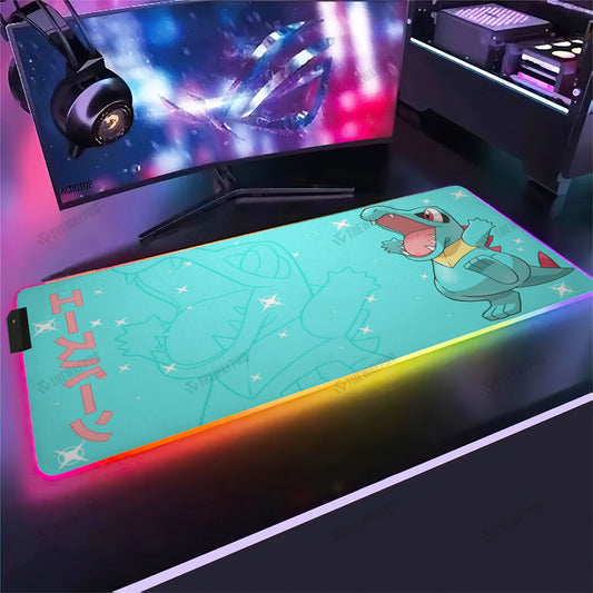 Totodile Custom Led Mousepad
