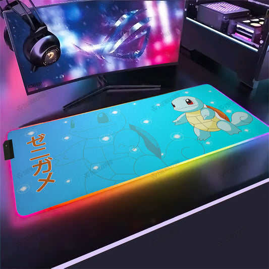 Squirtle Custom Led Mousepad