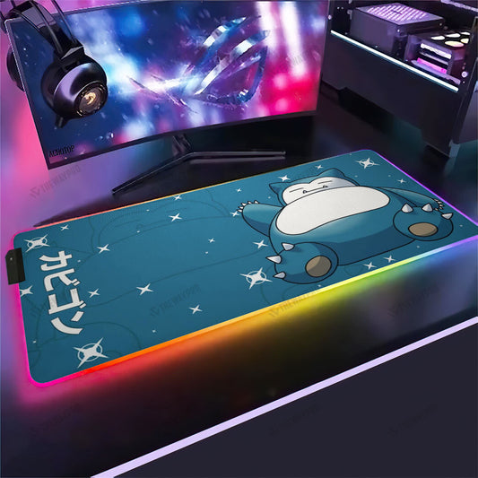 Snorlax Custom Led Mousepad